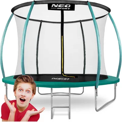 Produktbild von Trampolin für den Garten 8ft/252cm mit innenliegendem Sicherheitsnetz von Neo-Sport