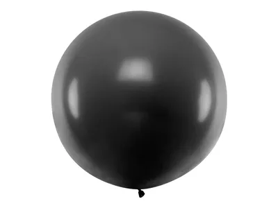 Obrázek produktu pro Obří balón 1 metr černý