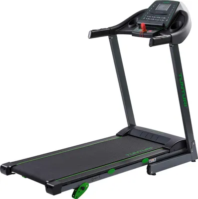 Produktbild von Tunturi Cardio Fit T30 Klappbares Laufband mit LCD-Bildschirmanzeige und Tablethalterung - Schwarz