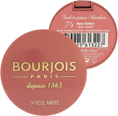 Produktbild von Bourjois Little Round Pot, Pink, Rose ambre, 1 Farben, Puder, Topf, 2,5 g