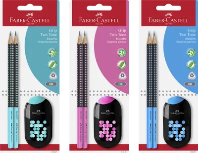 Produktbild von Faber-Castell 183587 Písacia súprava GRIP TWO TONE Blister card(S)