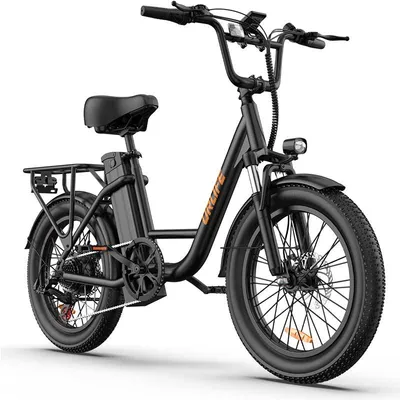 Obrázek produktu pro E20 Terénní elektrokolo,48V 13Ah, 80 N.M, široké pneumatiky 20×3.0 palců,120kg, dojezd 80 mil