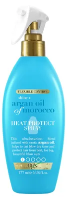 Imagen del producto de Spray protector térmico con aceite de argán de Marruecos OGX, 177 ml