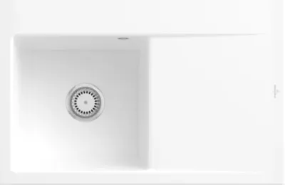 Produktbild von Villeroy & Boch Keramikspüle 334801R1, Subway Style 45 Einbauspüle - inkl.