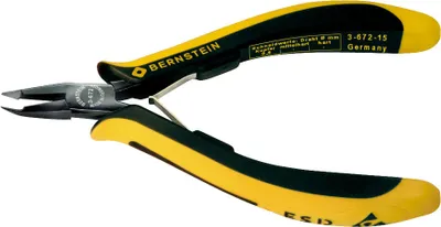 Produktbild von Bernstein 3-672-15, Vornschneider, 1 cm, 5 mm, Stahl, Kunststoff, Schwarz, Gelb