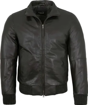 Produktbild von MADDOX - Herren Lederjacke Blouson Lammnappa schwarz : 52