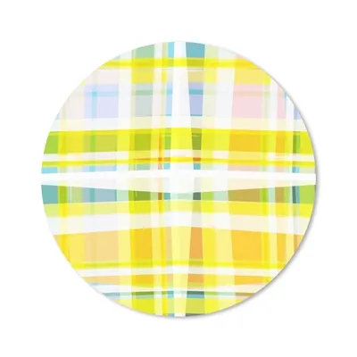 Produktbild von MuchoWow® Mauspad Mousepad Gelb - Muster - Sommer 40x40 cm - Mousepads - Maus Mat - Pad - Mausunterlage - Schreibtisch Accessoires