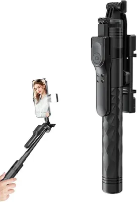 Obrázek produktu pro Nastavitelný stativ s dálkovým ovládáním, přenosný, pro chytré telefony