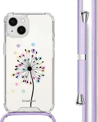 Image de étui imoshion Design avec cordon pour l'Apple iPhone 14 - Sandstone Dandelion