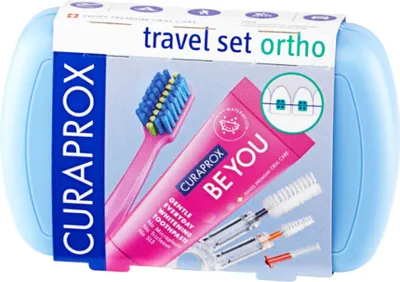 Obrázek produktu pro Cestovní sada Curaprox Ortho Blue
