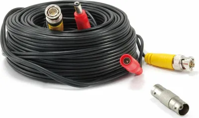 Produktbild von LevelOne BNC Kabel BNC/M -> BNC/F + Adapter 18.0m