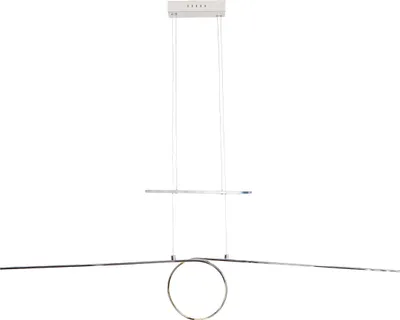 Produktbild von Näve LED Gegenzug-Pendelleuchte; Farbe: silber, 7057059