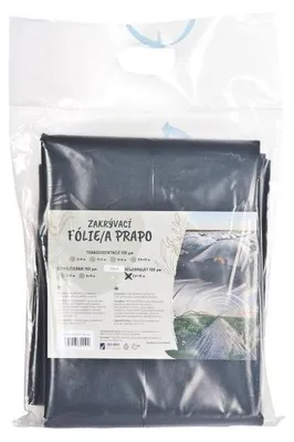 Zdjęcie produktu dla Folia LDPE 2,4 x 10 m, 120 µm, schwarz regranuliert, PRAPO