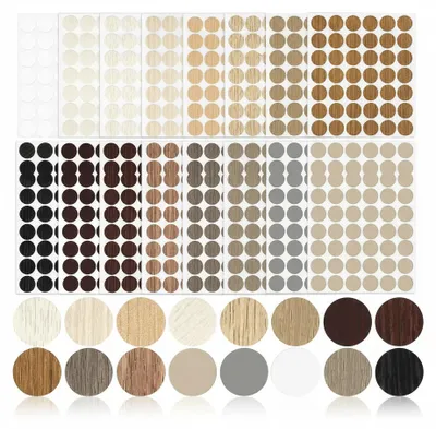 Imagen del producto de InAndOutdoorMatch - Pegatinas para tornillos - Autoadhesivas - 16 colores