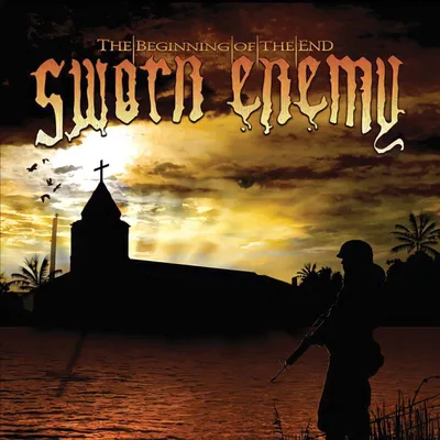 Image de Sworn Enemy - The Beginning Of The End (Édition limitée) (Vinyle rouge/orange marbré) (LP)