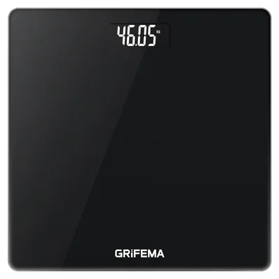 Image de Balance numérique pour personnes, jusqu'à 150 kg, précision de 50 g, écran LCD, couleur noire