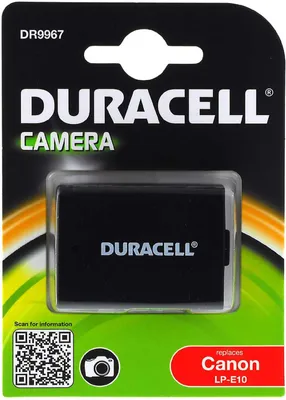 Produktbild von Duracell Akku für Canon Typ LP-E10