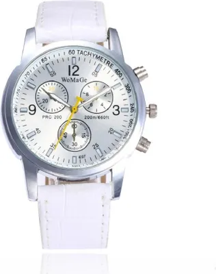 Produktbild von Stylische Darcio Armbanduhr in Weiß - Perfektes Accessoire für Ihr Outfit KP14069