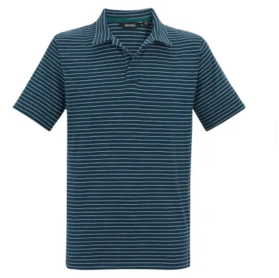 Produktbild von Regatta - "Hadvo" Poloshirt für Herren RG12980 (M) (Dunkel-Jeansblau/Weiß)