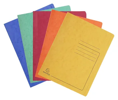 Image de EXACOMPTA 39990E Dossier rapide A4 350 feuilles carton 355 g/qm assorti