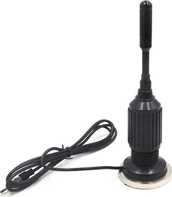 Image de Base magnétique Universel Noir Auto Radio Signal FM Antenne AM
