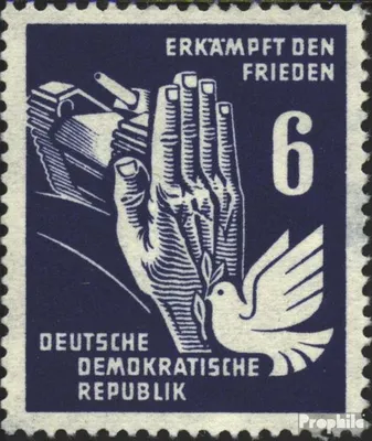 Produktbild von Briefmarken DDR 1950 Mi 276 gestempelt Frieden