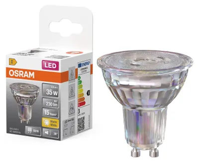 Image de OSRAM OSR LED PAR 16 2,4W GU10 230LM 6 Stück Verkaufseinheit 351877 4099854458484