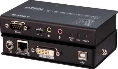 Obrázek produktu pro ATEN CE611, Vysílač a přijímač, Kabel, 100 m, Cat6, Cat6a, 1920 x 1200 px, 1920x1200 1920x1080 1600x1200