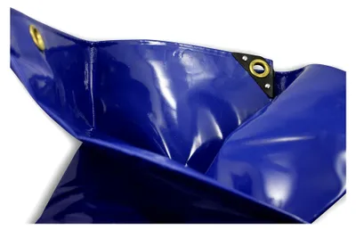 Produktbild von PVC LKW Plane Abdeckplane 8 x 10 m 650 g/m² blau