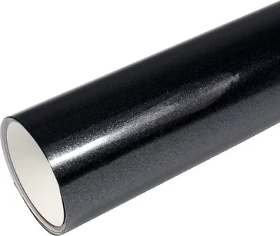 Produktbild von (14,8€/m²) Rapid Teck® Premium Color Shift Gloss Black Sparkling Autofolie 152 cm Breite Laufmeterware selbstklebende Folie mit Luftkanälen Auto Folie Farbwechsel Folie