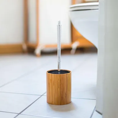 Image de Brosse de toilette en bambou