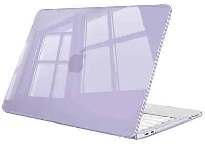 Produktbild von Fintie Hülle Kompatibel mit MacBook Neo 13 Zoll A3404 mit A18 Pro Chip 2026, Ultradünne Hartschale Schutzhülle Snap Cover, Lila
