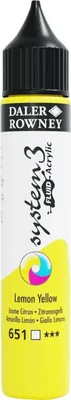 Obrázok produktu pre Daler Rowney System3 Akrylová farba Lemon Yellow 29,5 ml 1 ks