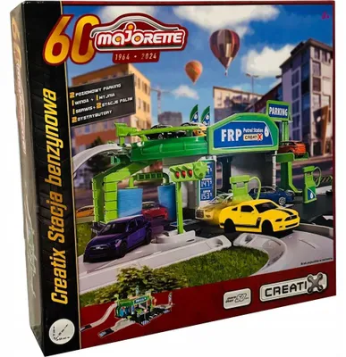 Produktbild von Majorette Creatix Tankstelle Parkhaus Spielset