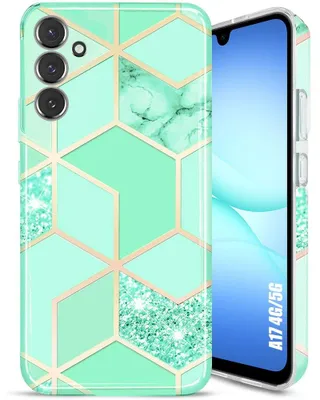 Image de Coque pour Samsung Galaxy A17 4G/5G, Protection Hybride Slim Léger Anti-Rayures Antichoc Turquoise