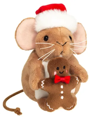 Obrázok produktu pre Teddy-Hermann Vianočná myška s perníkom 11 cm Ostatné
