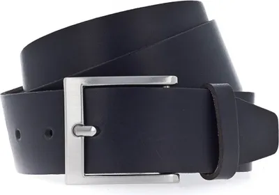 Produktbild von Vanzetti Leder Gürtel 40mm Leather Belt W85 Black schwarz