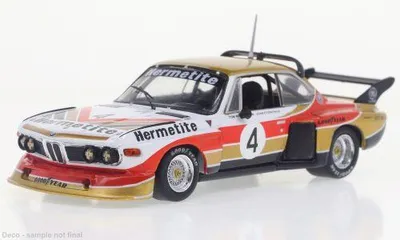 Immagine prodotto di BMW 3.5 CSL #4 J.Fitzpatrick/T.Walkinshaw Silverstone 1976 IXO 1:43