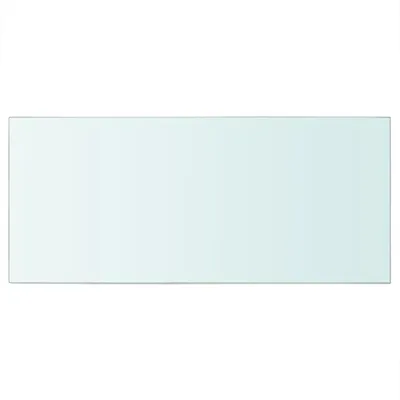 Image de vidaXL Étagère en verre Transparent 50 cm x 25 cm