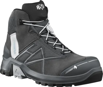 Produktbild von Haix Sicherheitsschuhe S3 ESD "Connexis Safety+ GTX" Mid Silber 37