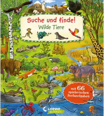 Produktbild von Suche und finde! - Wilde Tiere
