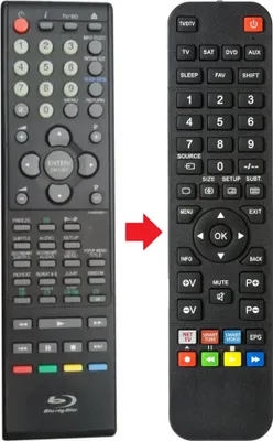 Produktbild von Fernbedienung passend für ORION TV32FX555BD