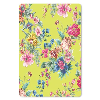 Produktbild von MuchoWow® Mauspad Mousepad Blumen - Farben - Pastell 18x27 cm - Mousepads - Maus Mat - Pad - Mausunterlage