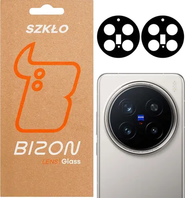 Produktbild von Gehärtetes Glas für die Kamera für Vivo X200 Pro, Bizon Glass Lens, 2 Stück