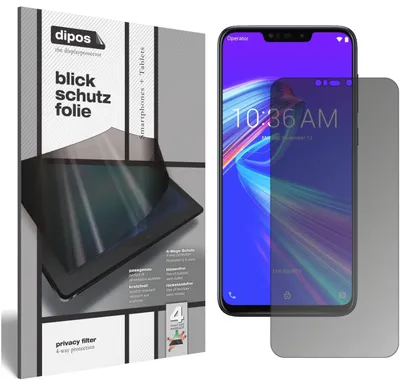Produktbild von Schutzfolie für Asus ZenFone Max (M2) Blickschutzfolie matt Folie Display Schutz