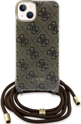 A phone case with a crossbody cord attached.