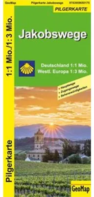 Obrázek produktu pro Jakubovy cesty v Německu a západní Evropě