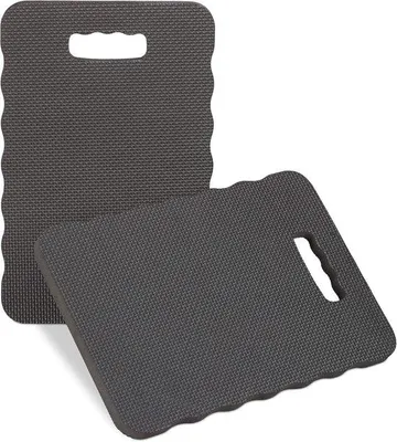Produktbild von Kniekussensatz aus Schaumstoff, 39 x 17 cm, schwarz