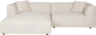 Produktbild von Vente-unique NAEMIA, Ecksofa, Wohnzimmer, Beige, 5 Sitz(e), Beige, 600 kg