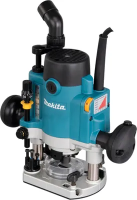 A Makita electronic router is shown against a white background.